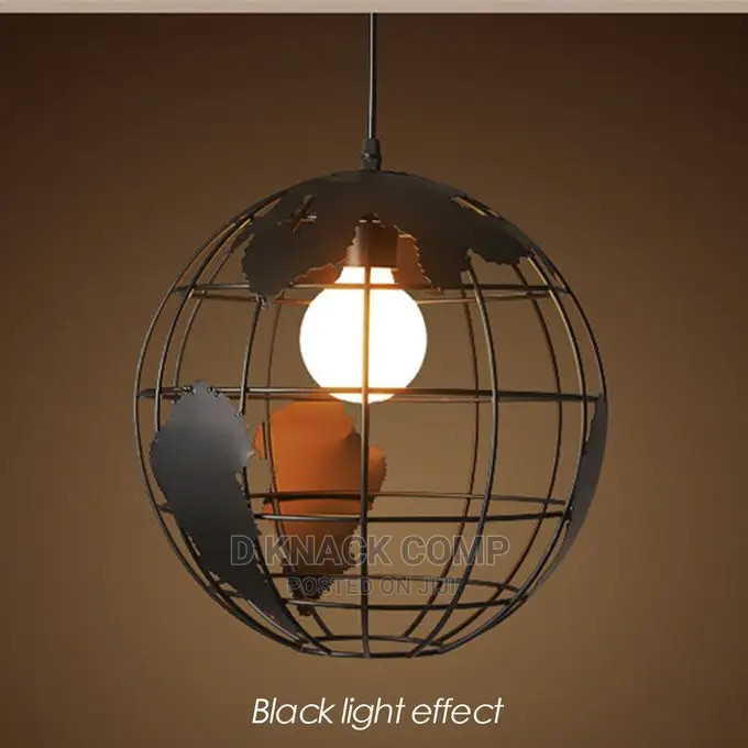 Creative Loft European Retro Globe Chandelier Light