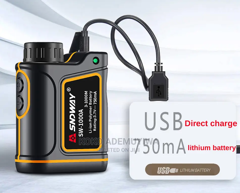 1000m SNDWAY Laser Rangefinder Outdoor Tape Distance Meter