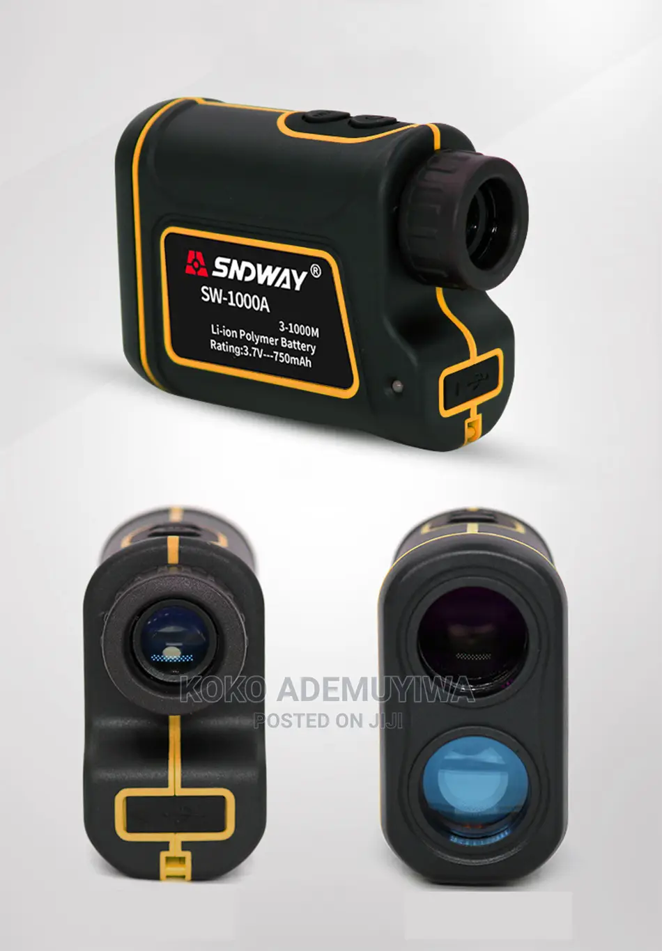 1000m SNDWAY Laser Rangefinder Outdoor Tape Distance Meter