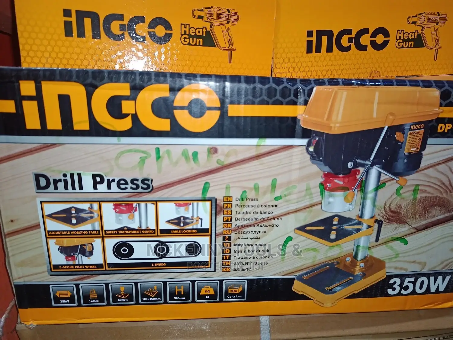 INGCO DP133505-5 1/2" Bench Drill Press - 1/2hp