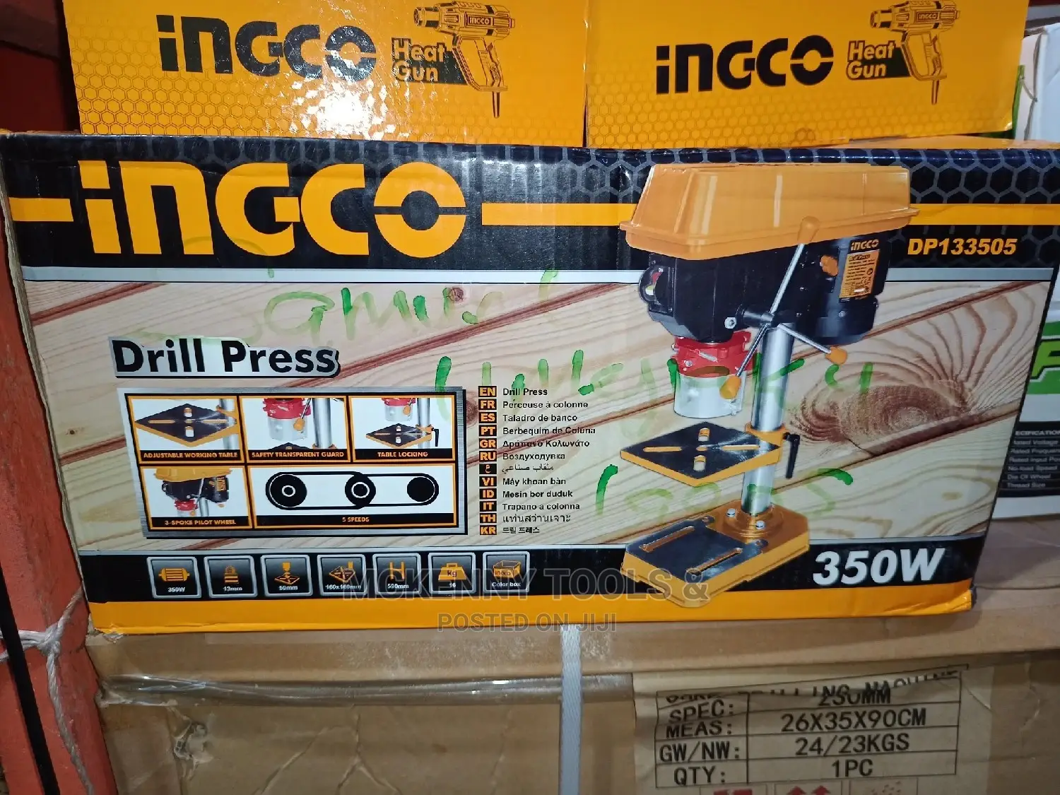 INGCO DP133505-5 1/2" Bench Drill Press - 1/2hp
