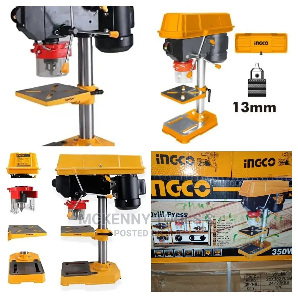 Ingco Dp133505 Pillar Drill Press 350 Watts Heavy Duty