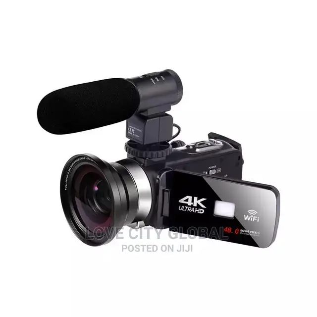 Video Camcorder Wifi 4K HD 18X Digital Camera Night Vision