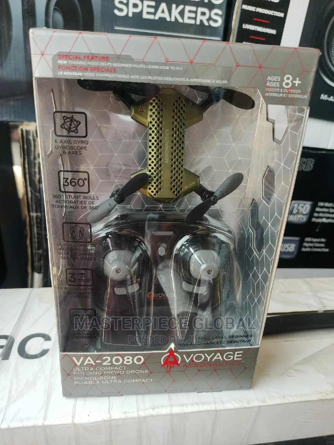 Voyage Aeronautics Va-2080 Ultra Compact Folding Micr Drone