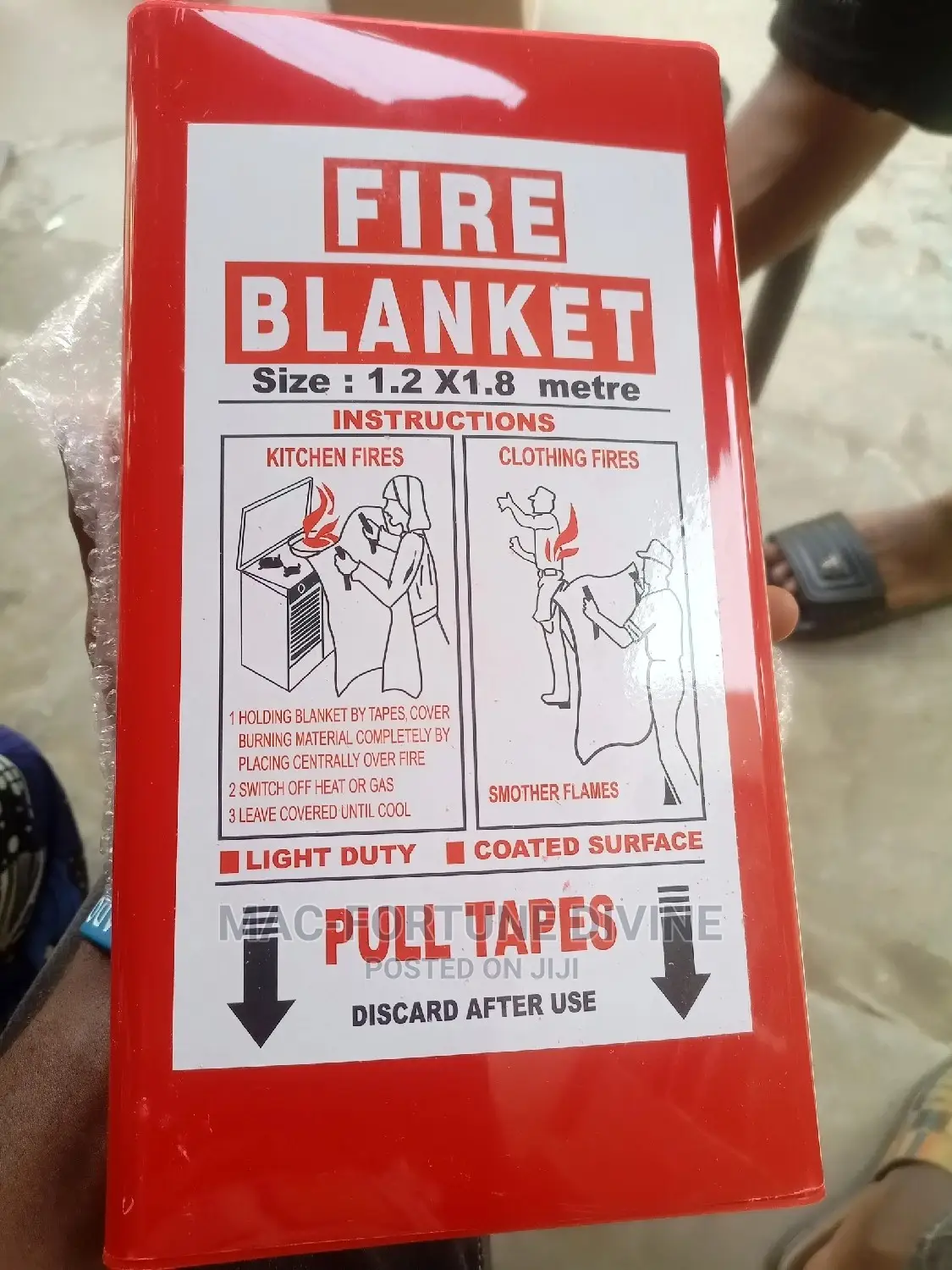 Fire Blanket(1.2 X 1.8meters)