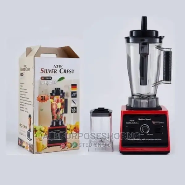 Silver Crest Blender 8000watts 3liters Cup