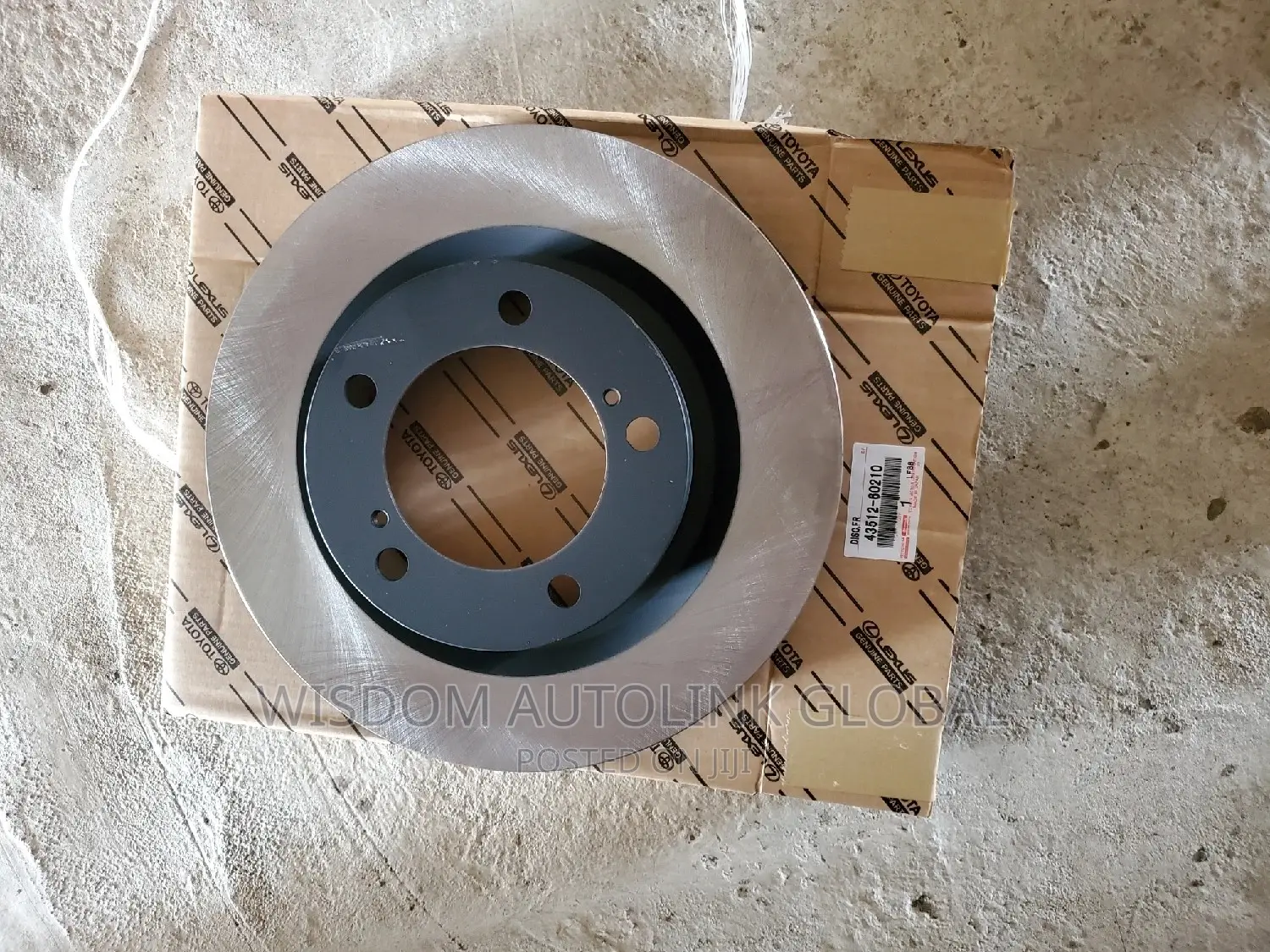 Front Brake Discs For Toyota Land Cruiser 2017-2022 Briscoe