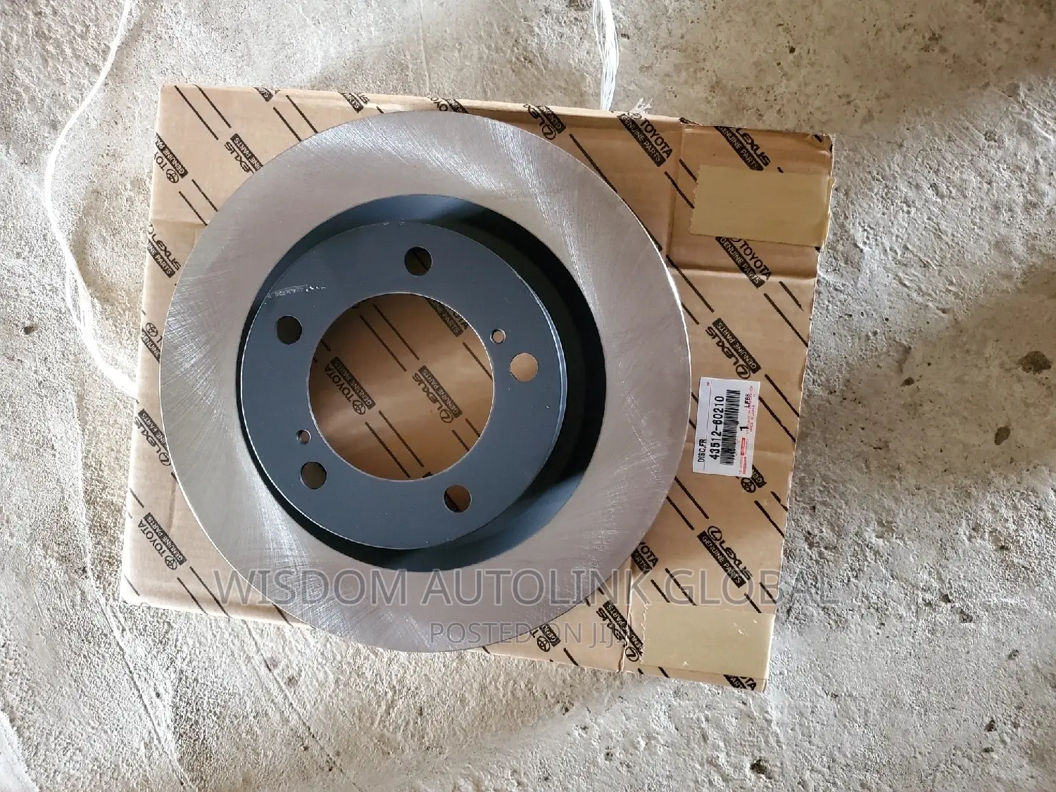 Front Brake Discs For Toyota Land Cruiser 2017-2022 Briscoe