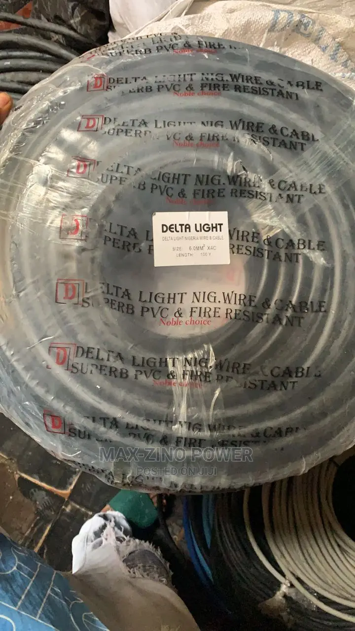 6mm2 4xcore Flexible Wire Available at Affordable Price