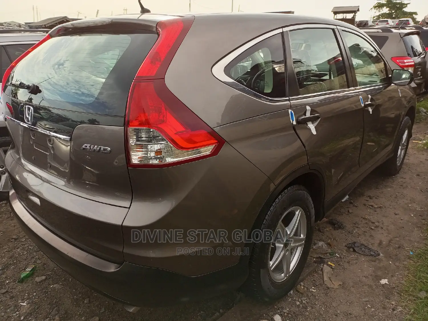 Honda CR-V LX 4dr SUV AWD (2.4L 4cyl 5A) 2013 Gray