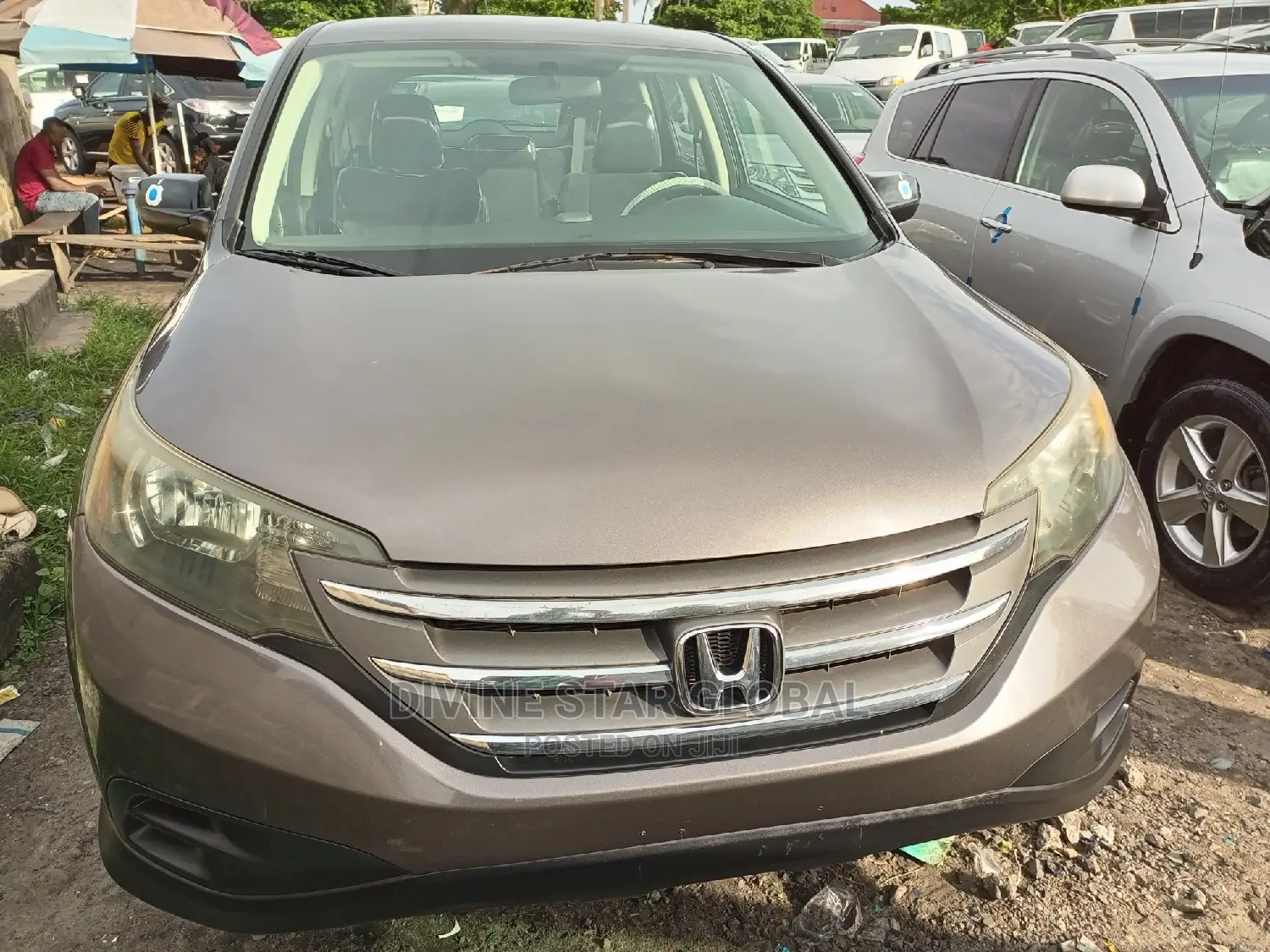 Honda CR-V LX 4dr SUV AWD (2.4L 4cyl 5A) 2013 Gray