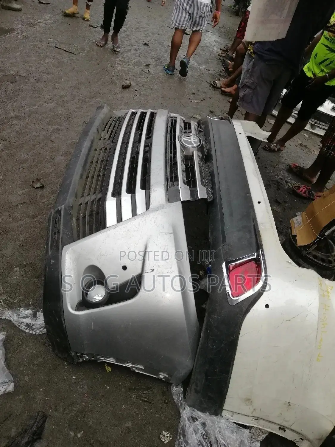 Complete Front and Back Bumper Toyota Highlander 2018 Model