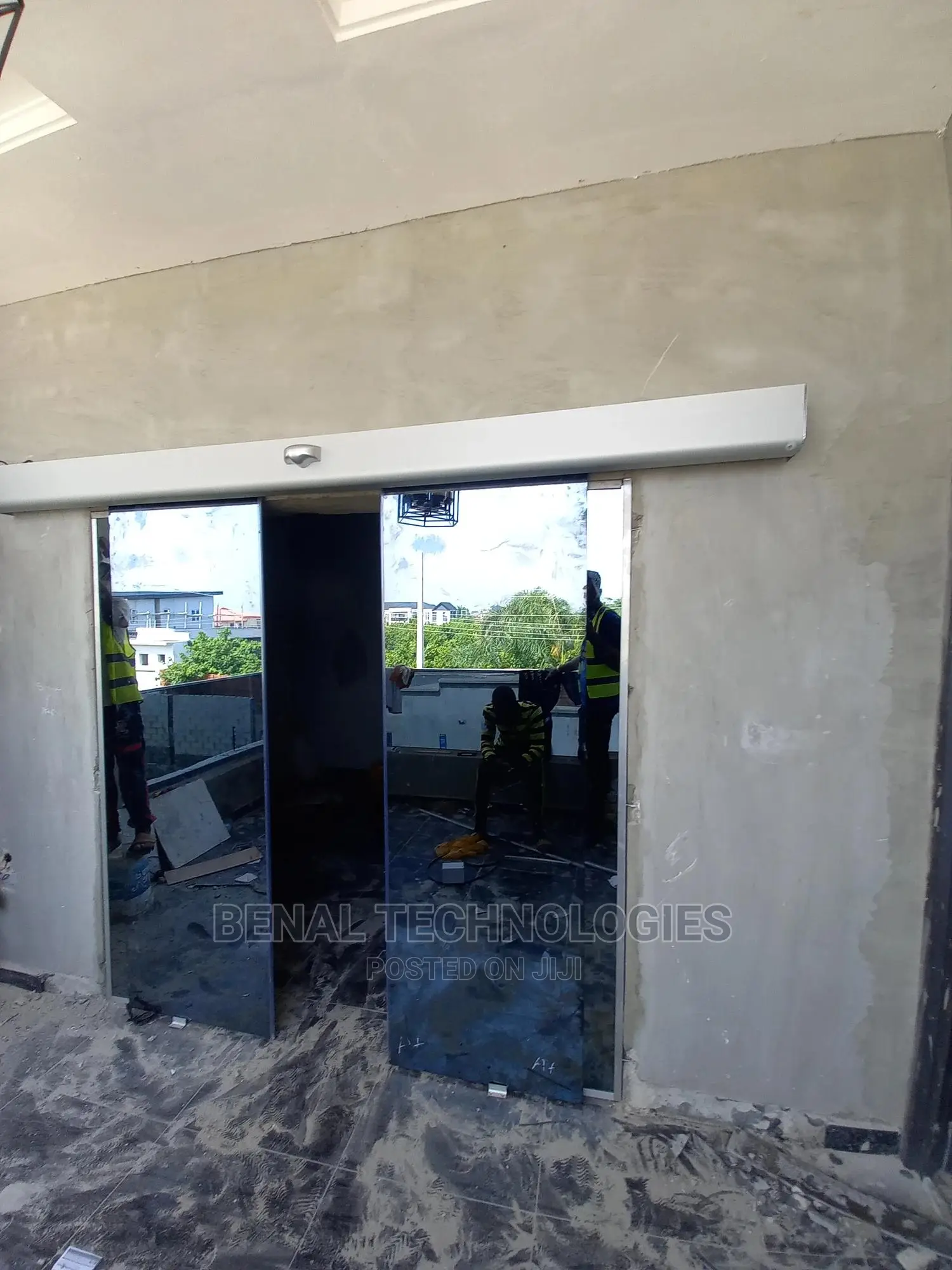 Very Effective Automatic Entrance Sensor Door Oshimili South