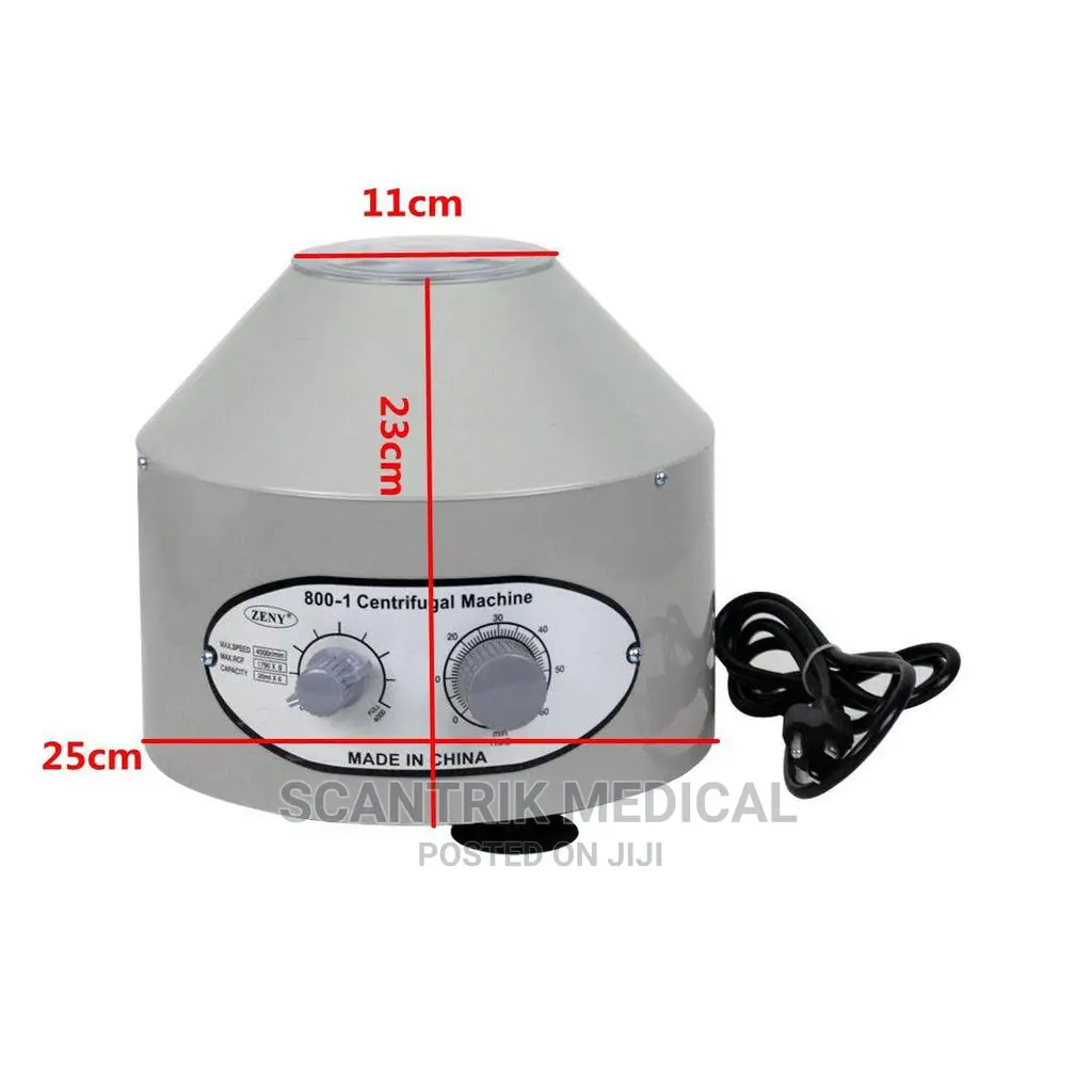 Quality Desktop Electric Centrifuge Lab (Timer 0-60min)