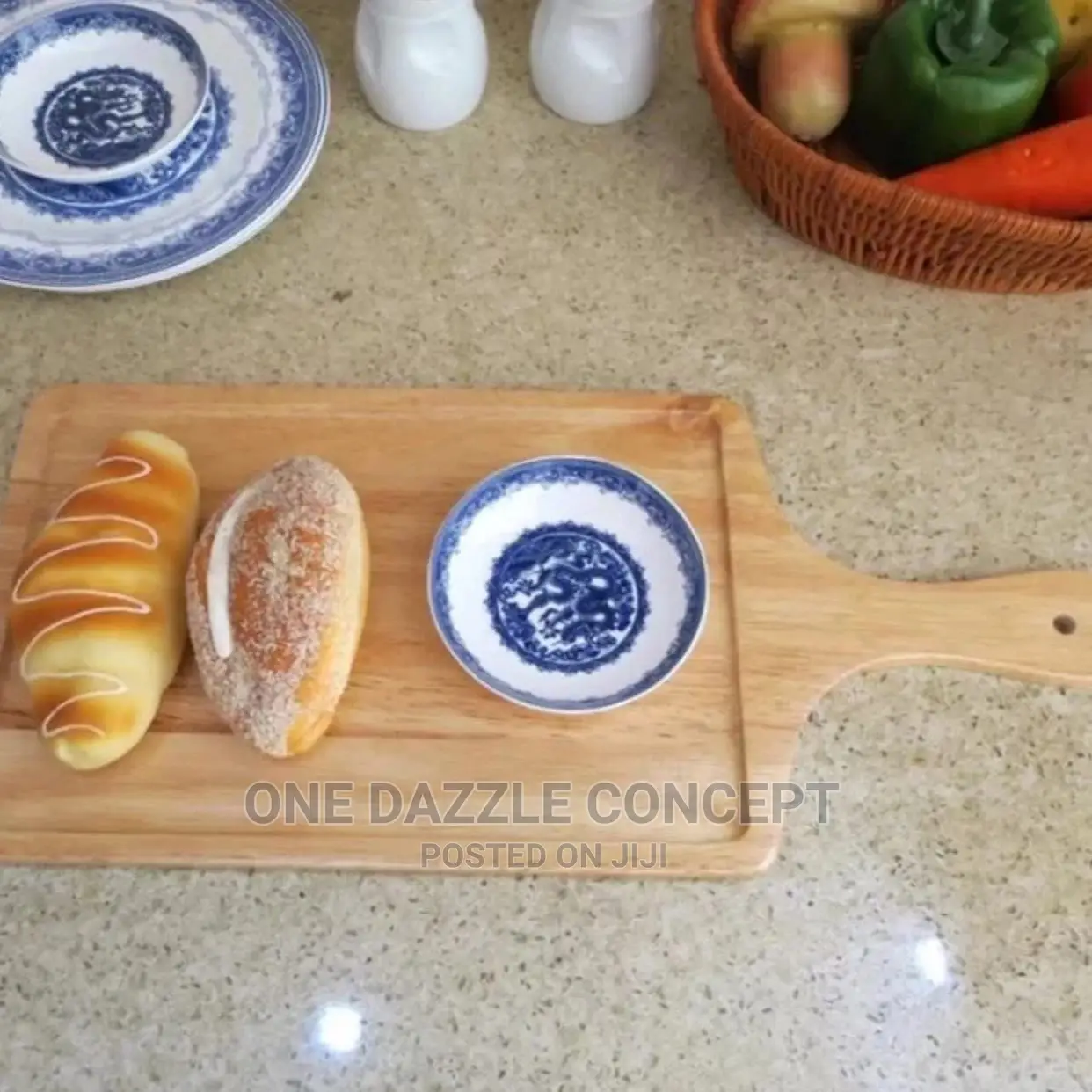 Bamboo Pizza/Fruits Tray (Big)