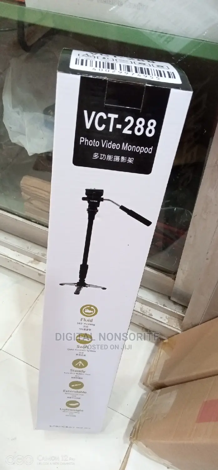 Yunteng Video Camera Tripod VCT-288