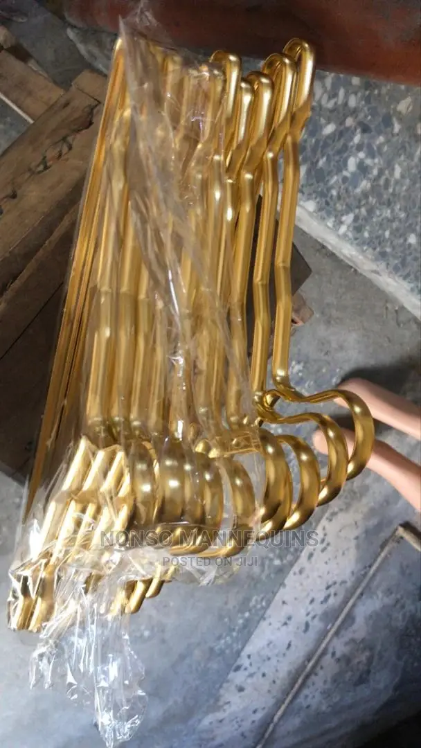 Aluminum Gold Coated High Quality Hangers