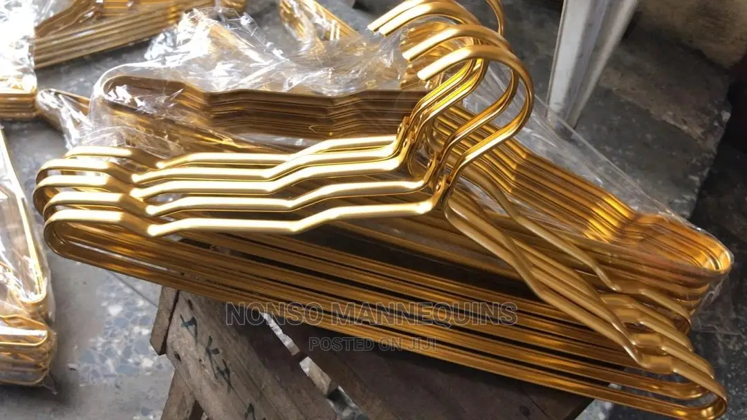 Aluminum Gold Coated High Quality Hangers