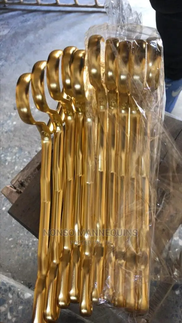Aluminum Gold Coated High Quality Hangers