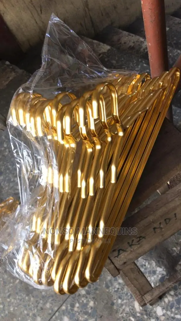 Aluminum Gold Coated High Quality Hangers