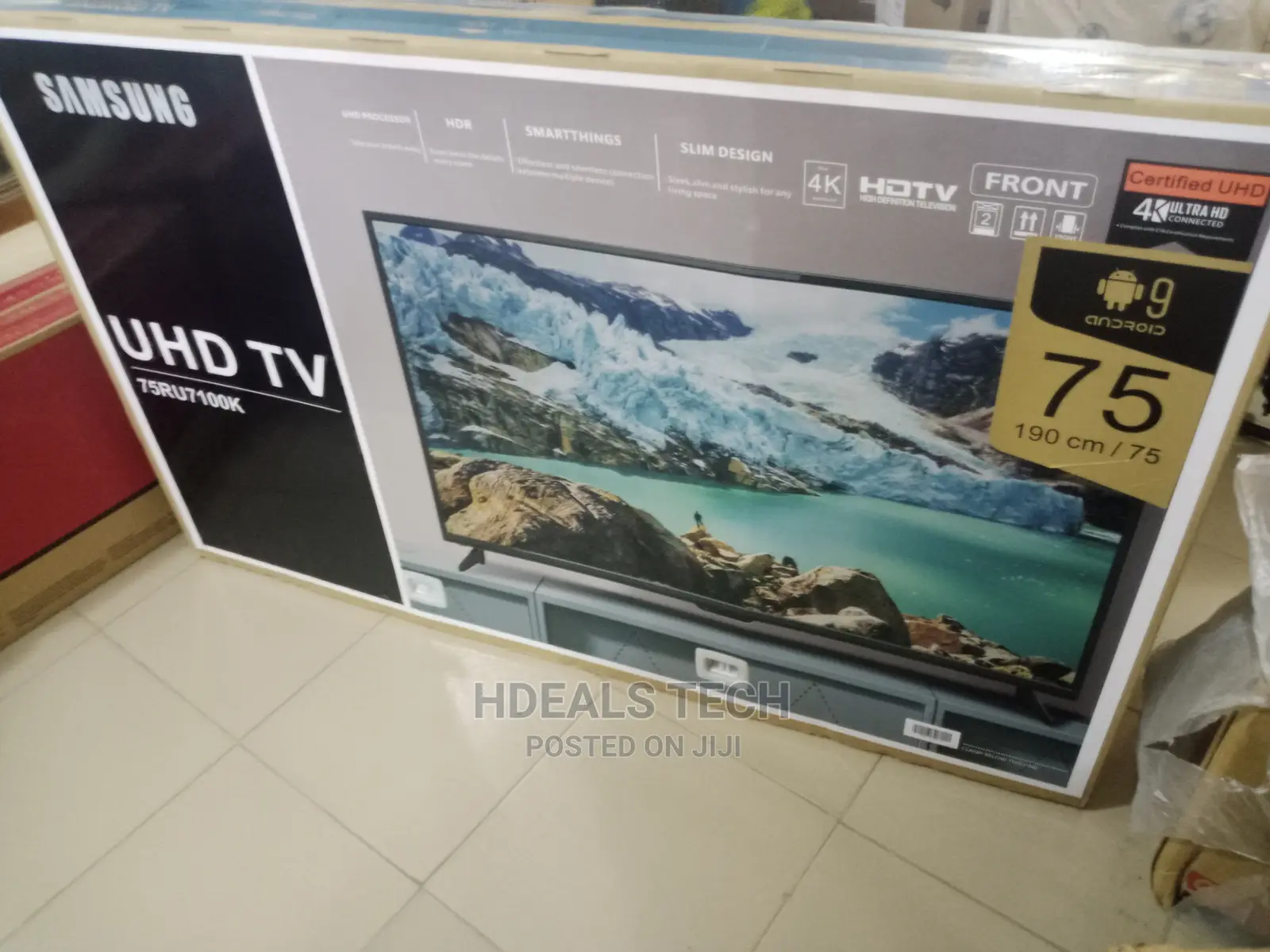 Samsung 75 Smart TV With Netflix, Youtube