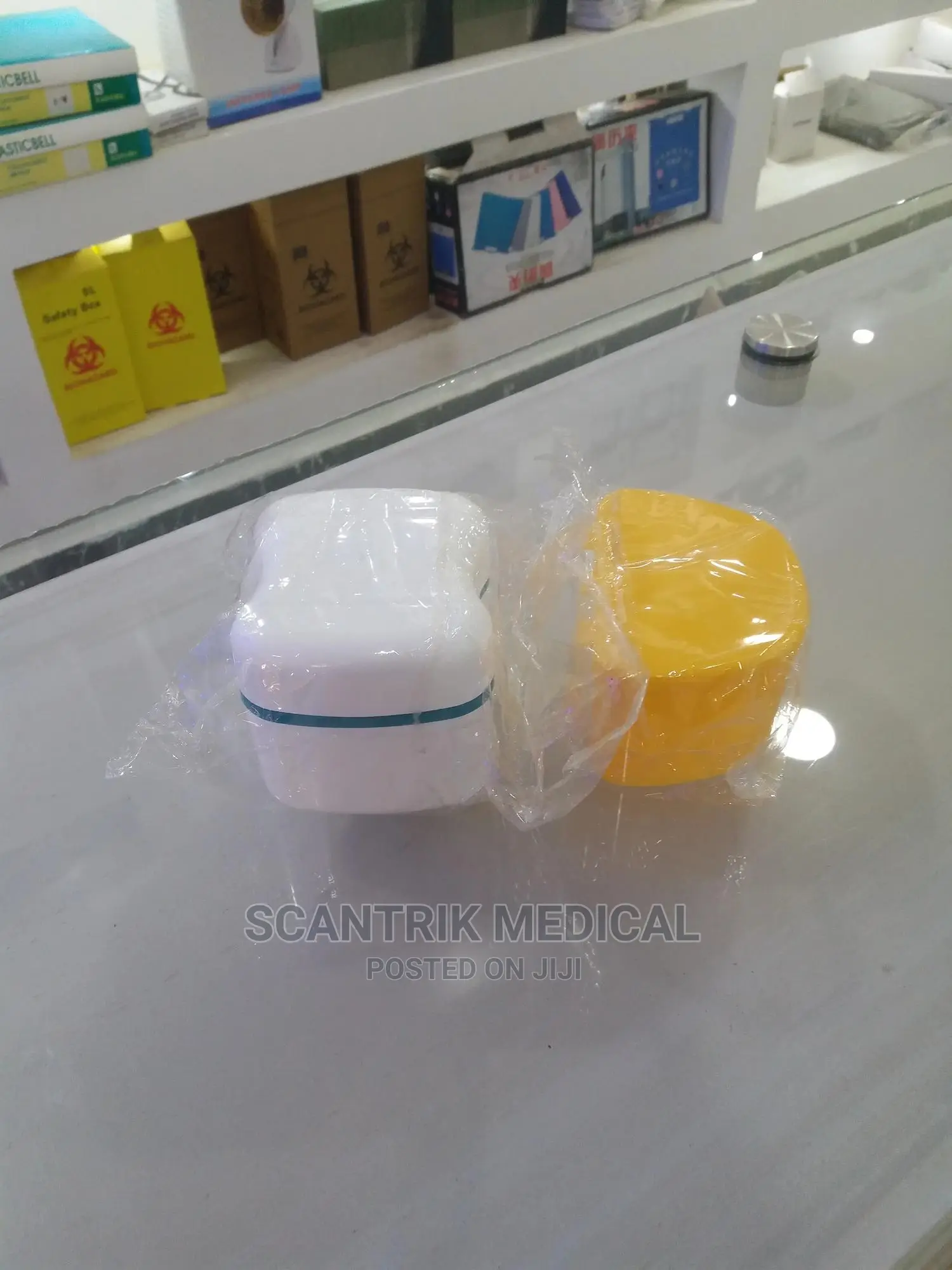 Retainershape Denture Bath Box Case Dental False Teeth