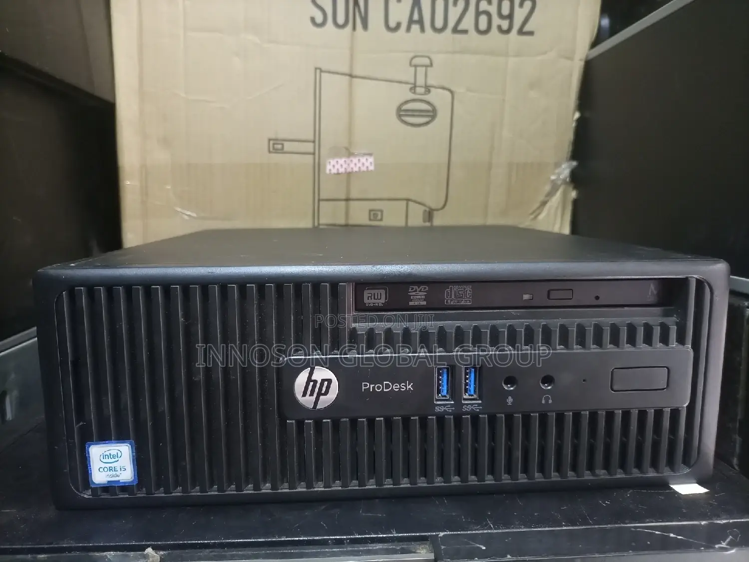 Desktop Computer HP ProDesk 600 G3 4GB Intel Core i5 HDD 500GB