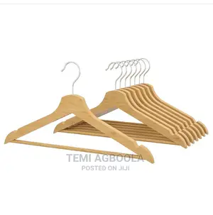10pcs Wooden Hangers