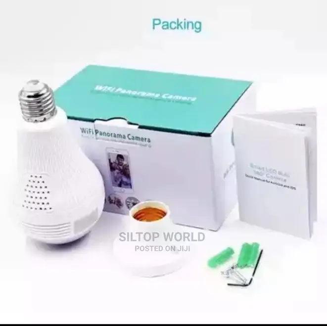 Bulb Spy Camera