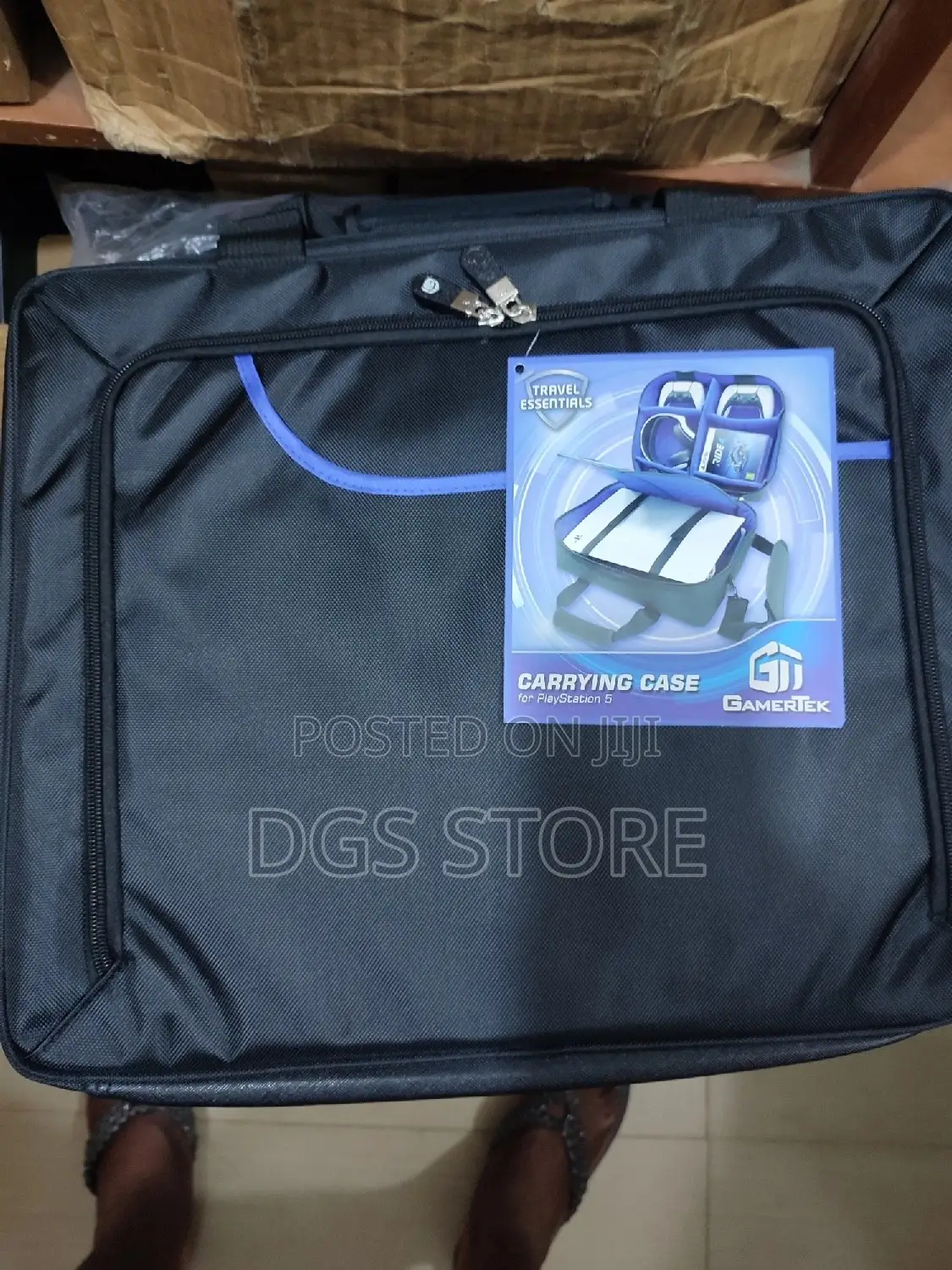 Travel Essentials Carrying Case for PS5 Ganertek Case