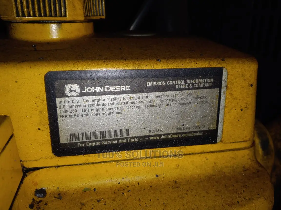 150kva John Deere Engine, Sound Proof Generator for Sale