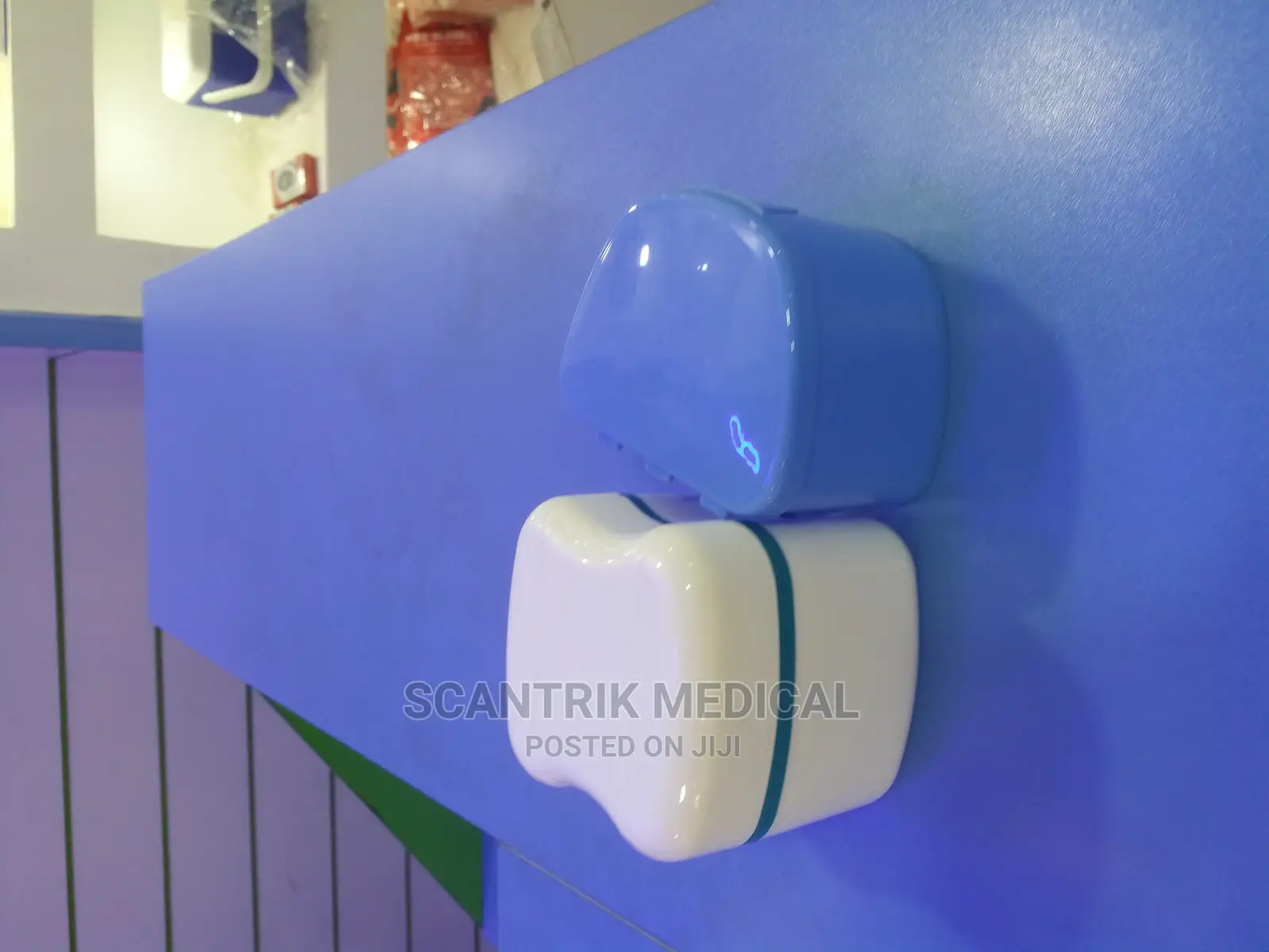 Portable Retainer Case Holder Dental Teeth Denture Cup Box