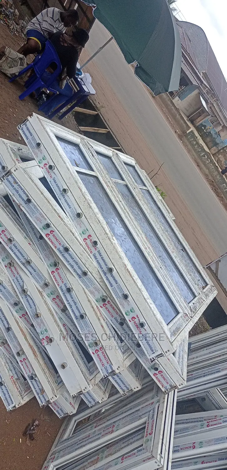 Aluminium Casement Windows With Javanize Pipe Protector