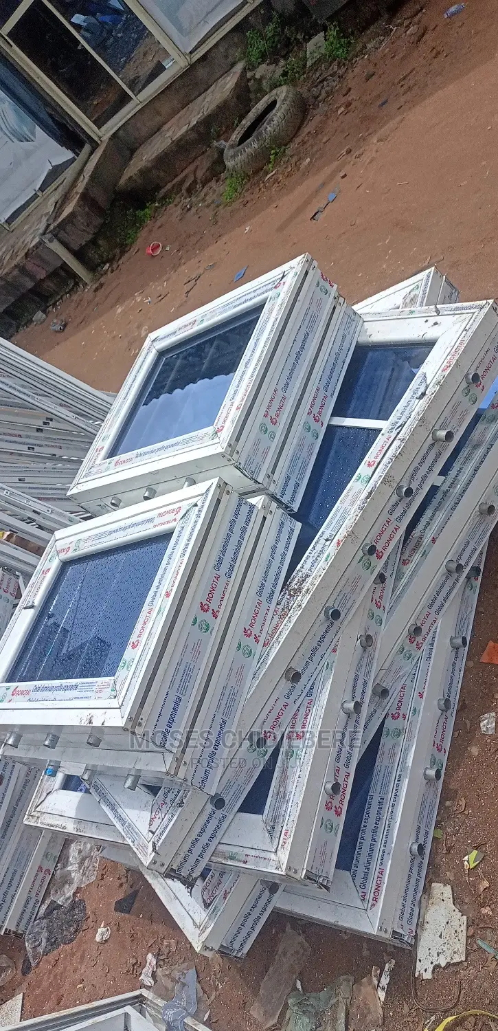 Aluminium Casement Windows With Javanize Pipe Protector