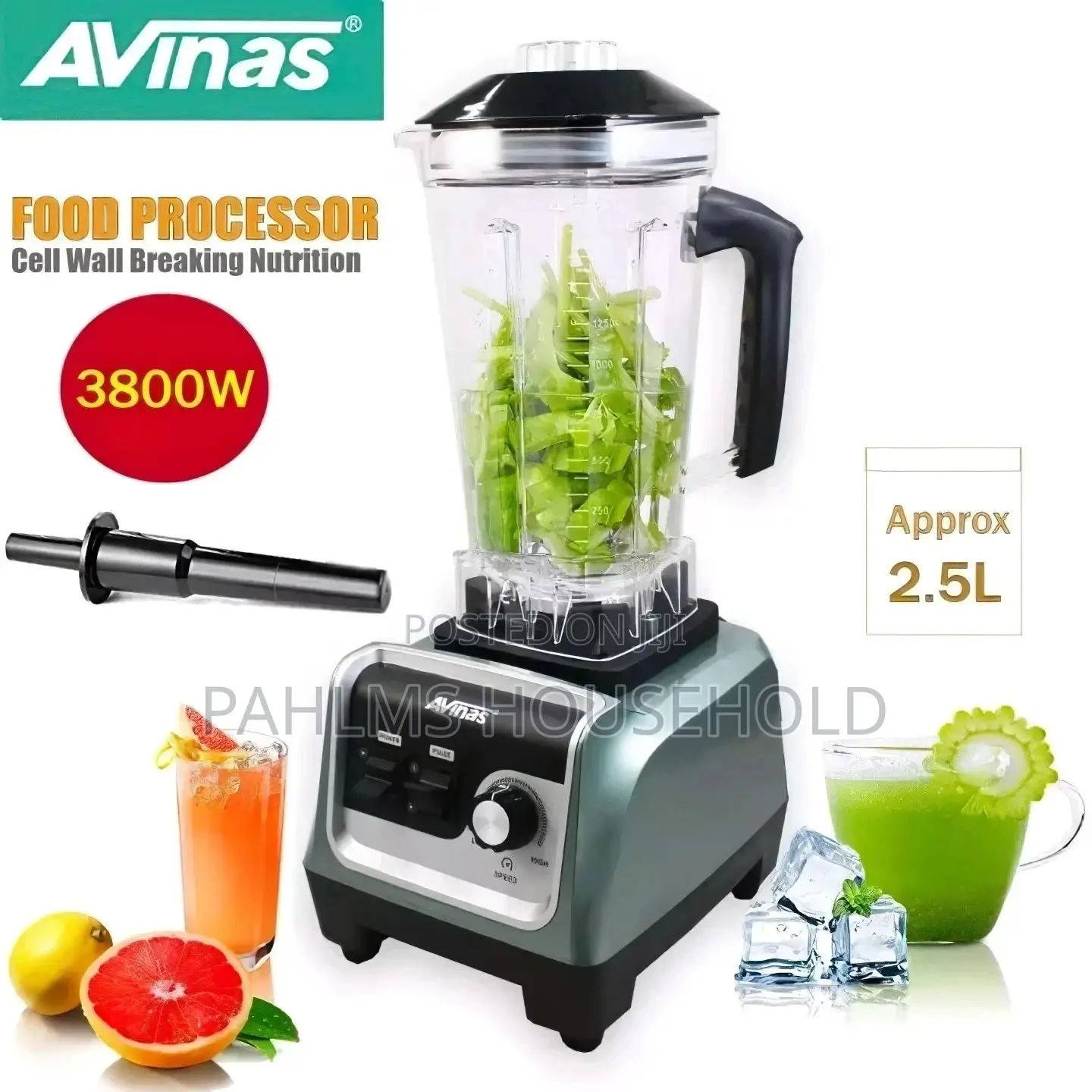 3800watts Professional Blender