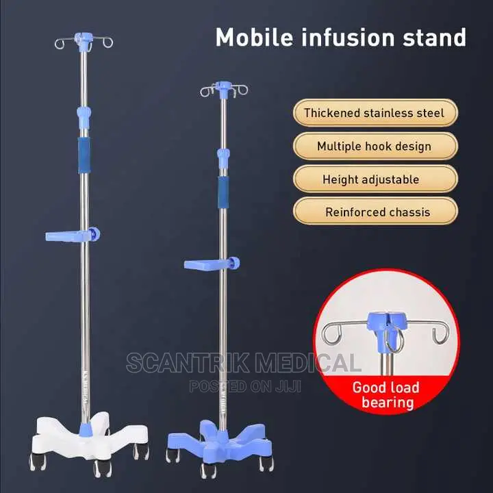 Stainless Steel IV Infusion Stand