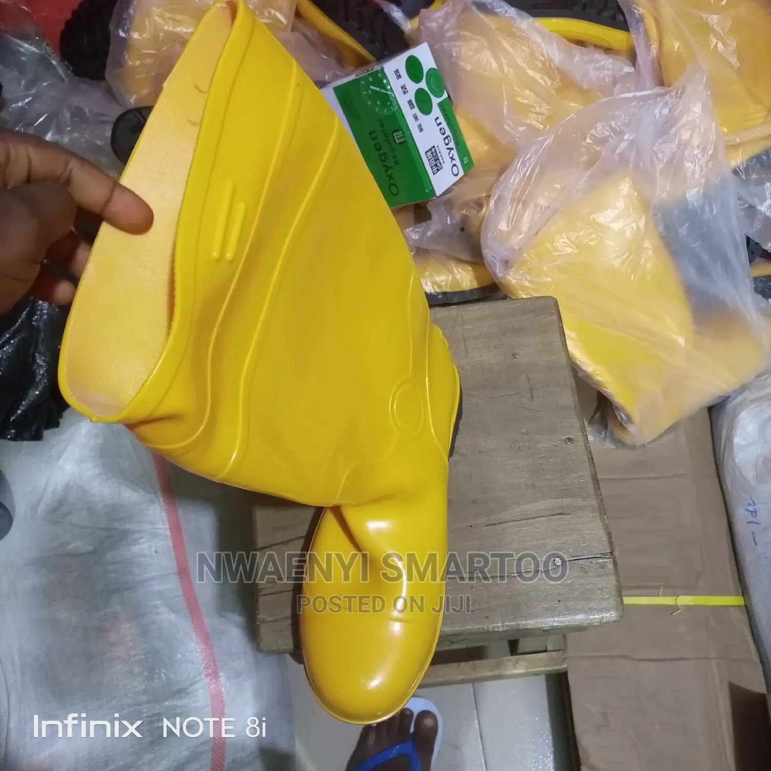 Safety Rainboot Yellow One