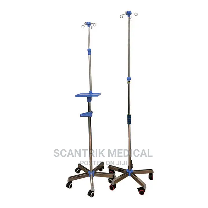 IV Drip Stand With Castors