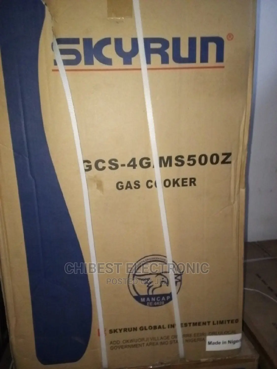 GCS 4-G Gas Cooker All Gas With Warranty Brand New