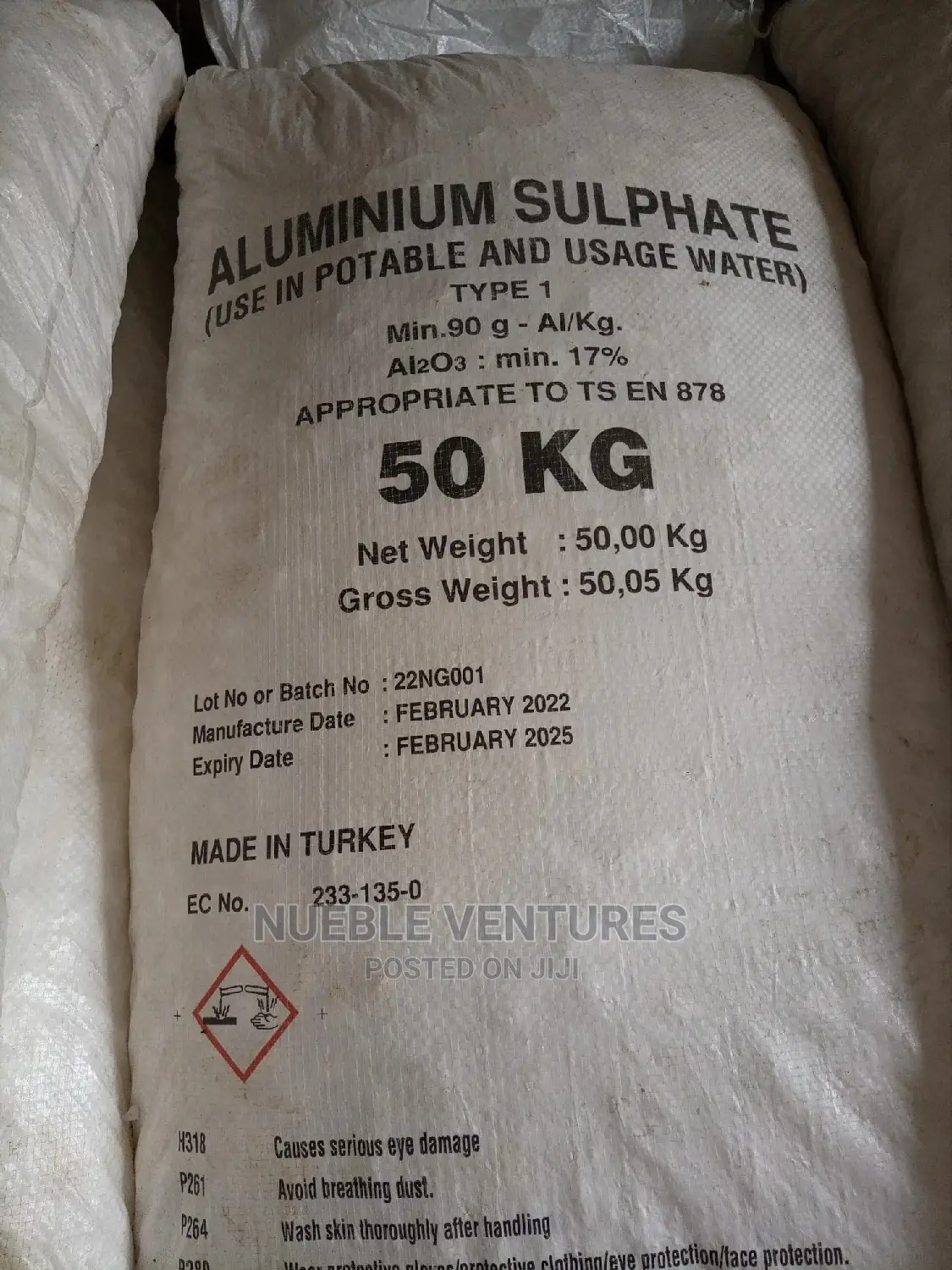 Alum, Soda Ash, HCL, Caustic Soda, Etc.