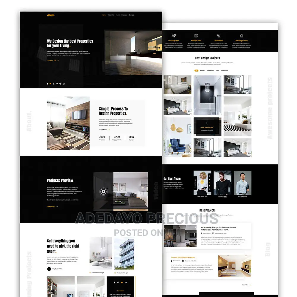 I Design a Beautiful Website I Take Payment After Service