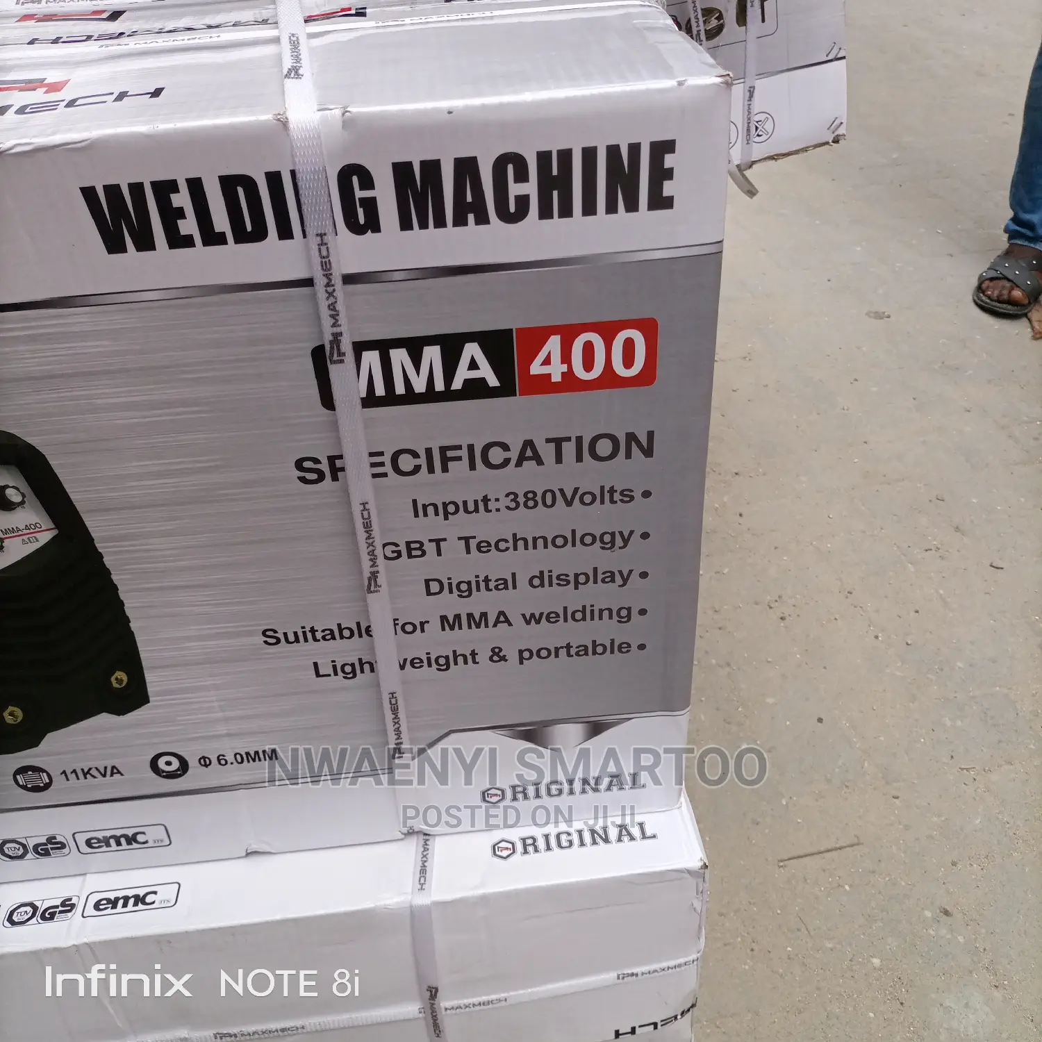 400amps Double Phase Inverter Welding Machine