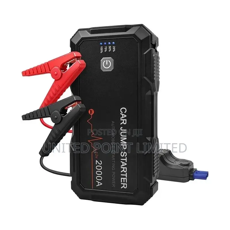 High Power Bank Jumper Cable With Tyre Inflator 987