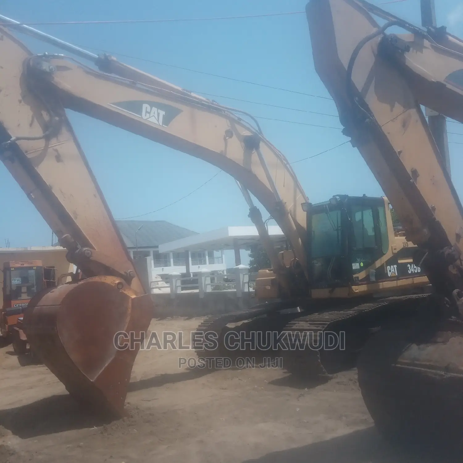345bl Excavator Foreign Used