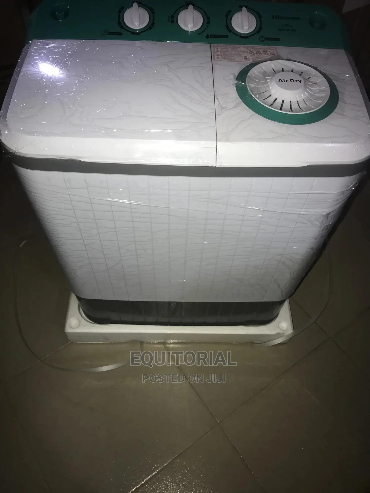 Hisense 5kg Manual Top Loader Twin Tub Washing Machine (Wash