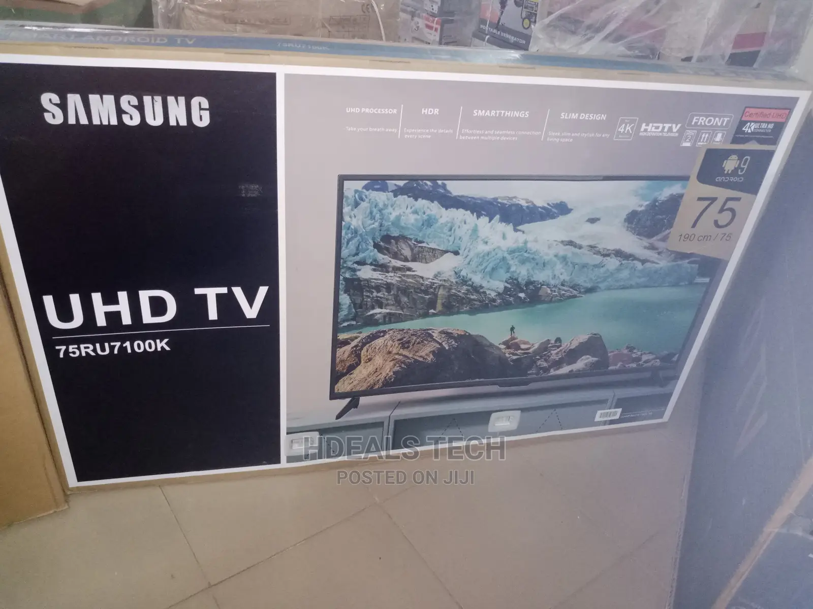 Ultra High Definition SAMSUNG Smart Tv 75inches With Youtube