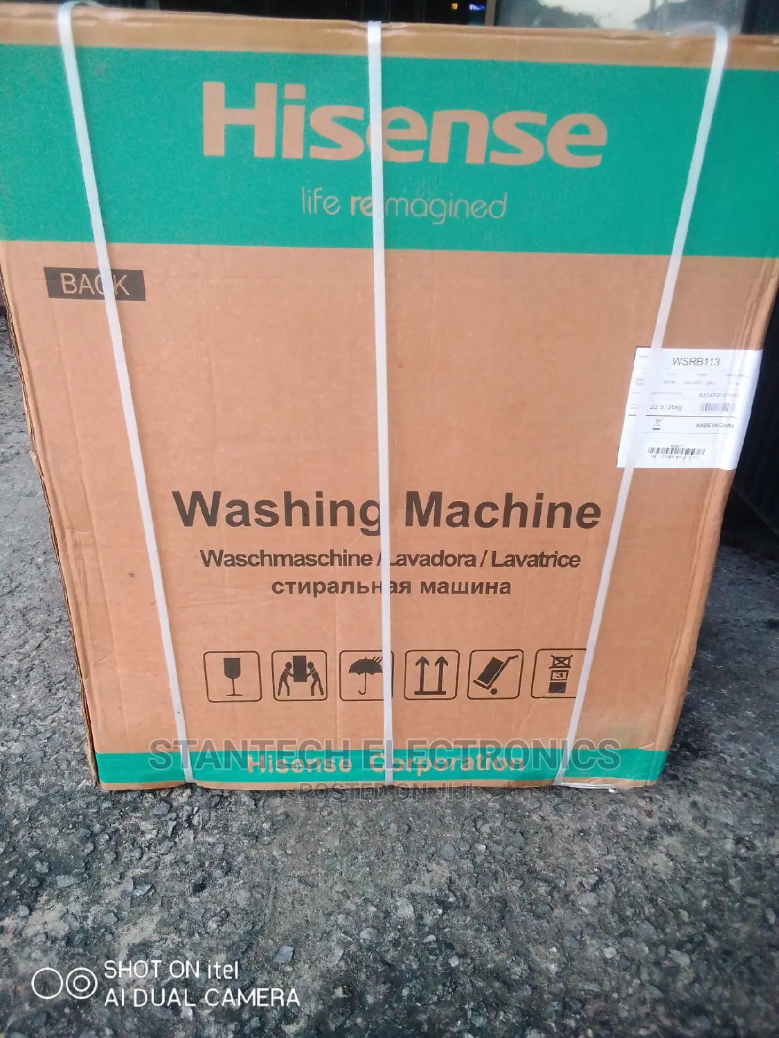 Hisense Washing Machine 11kg