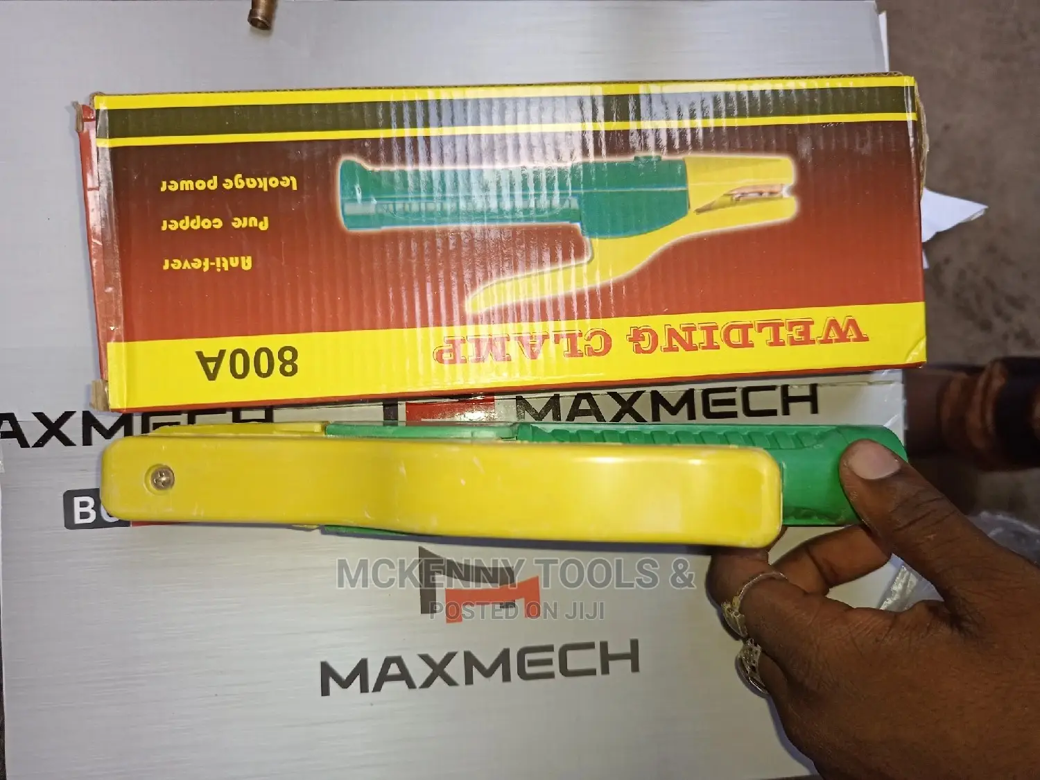 Welding Clamp 800A Insulated Heat-resistant Copper Electrode