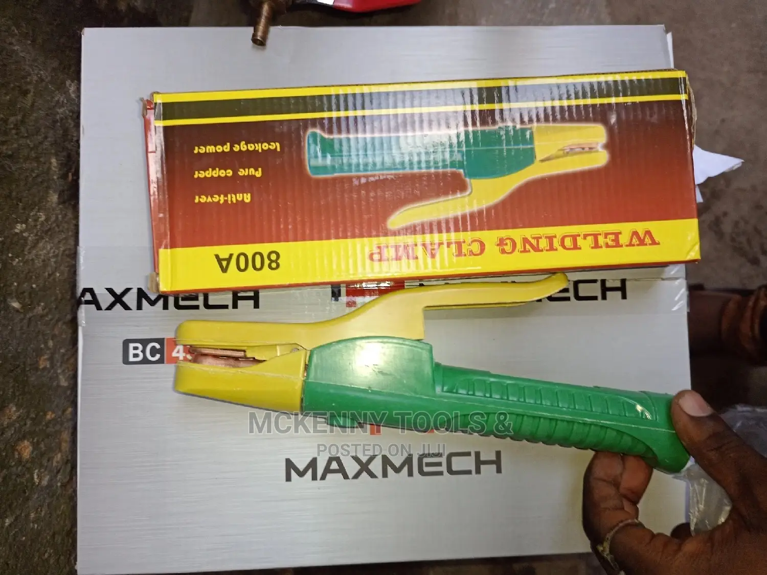 Welding Clamp 800A Insulated Heat-resistant Copper Electrode