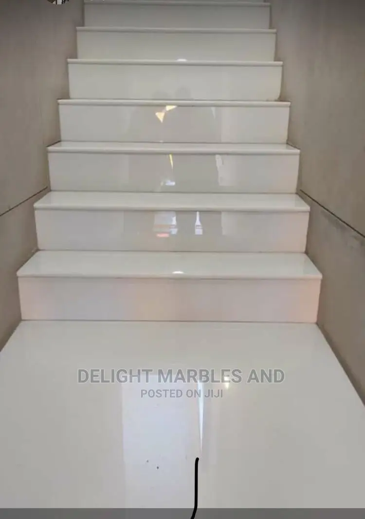 Nano Plain Immaculate White Granites Slabs